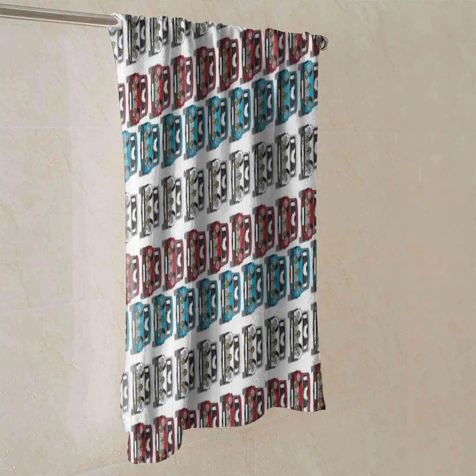 автомобилей: Cool Britannia - Mini Rally Cars Большое банное полотенце Пляжное полотенце — фото 6