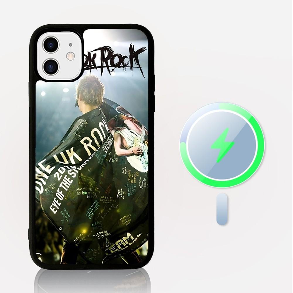 ONE OK ROCK Band Phone Case Magesafe Magnetic Wireless Charge Case For iPhone 16 11 12 13 14 15 Pro Max Plus Mini