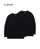 MUSINSA STANDARD [Cooltandard] Crew Neck Long Sleeve T-Shirt 2-Pack