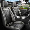 Luxusní potah autosedačky Kožený interiér Automobily Potahy sedadel Podložky Univerzální potah sedadla Chránič Podložka Auto příslušenství 1 Přední sedadlo