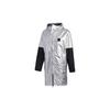Originals Trefoil Liquid Metal Spliced Sports Hooded Windbreaker Jacket Men Jacket Metallic-Dark-Silver GT7292