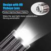 1 Stück H4 LED Motorrad Scheinwerferlampe 6000LM Fern-/Abblendlicht, CSP-Linse, 3000K/6000K (Gelb weiss), 12-80V