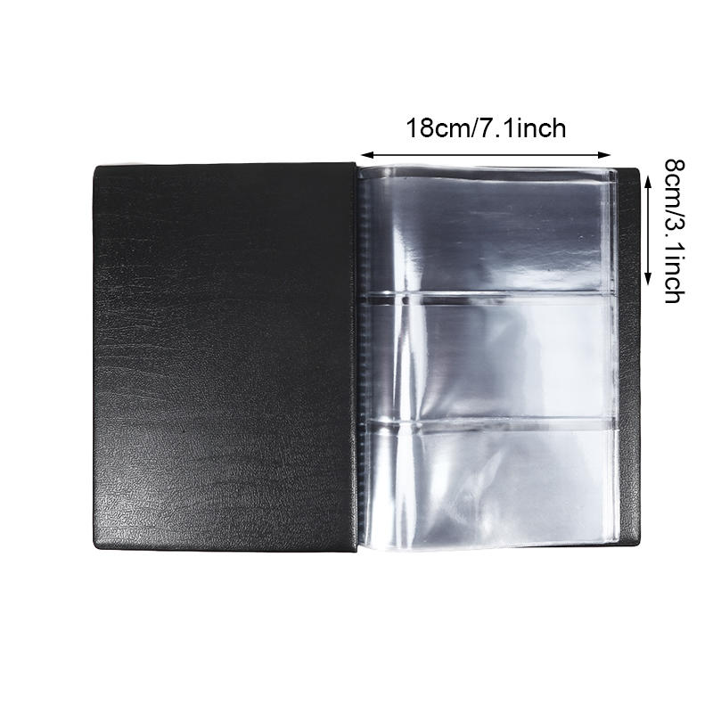 30-Compartment Banknotes Collecting Holder Book Binder Portable 10 Inner Pages Paper Money Currency Storage Album