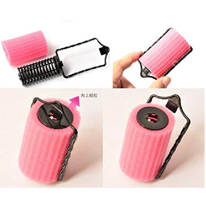 8pcs Hair Care Roller Style Sponge Does Not Hurt Hair Curler, Hair Rollers Rolls Styling Curler Tools Foam Self Lock Holder Bun, Easy DIY Natural Way