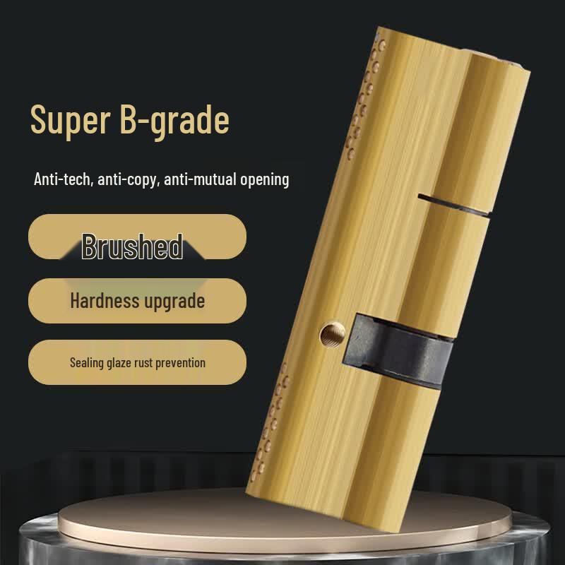 Anti-Theft Double-Row Pin Lock Cylinder