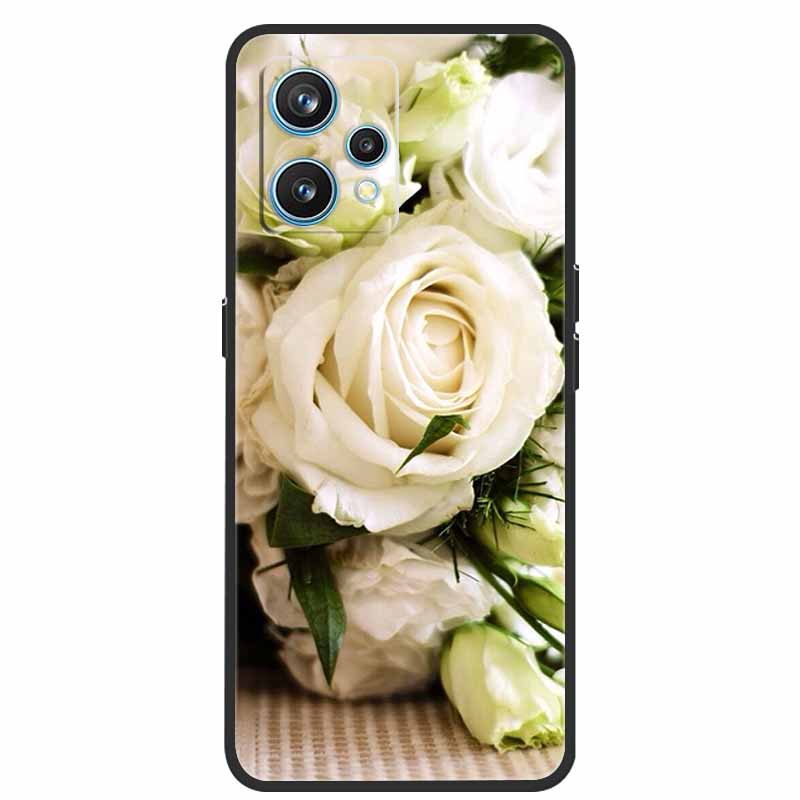 For Realme 9 Case RMX3521 Shockproof Soft silicone TPU Back Cover For Realme9 4G Phone Cases Realme 9 6.4 inch Cute Cartoon Bag