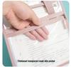 A4 Transparent 13-Layer Accordion Folder with Large Capacity and Subject Dividers