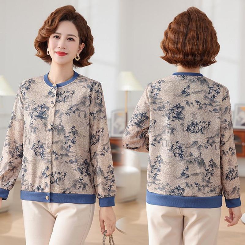 Women's Spring & Autumn Fashion: Loose Two-Piece Set with Round Neck Cardigan & Knitted Top