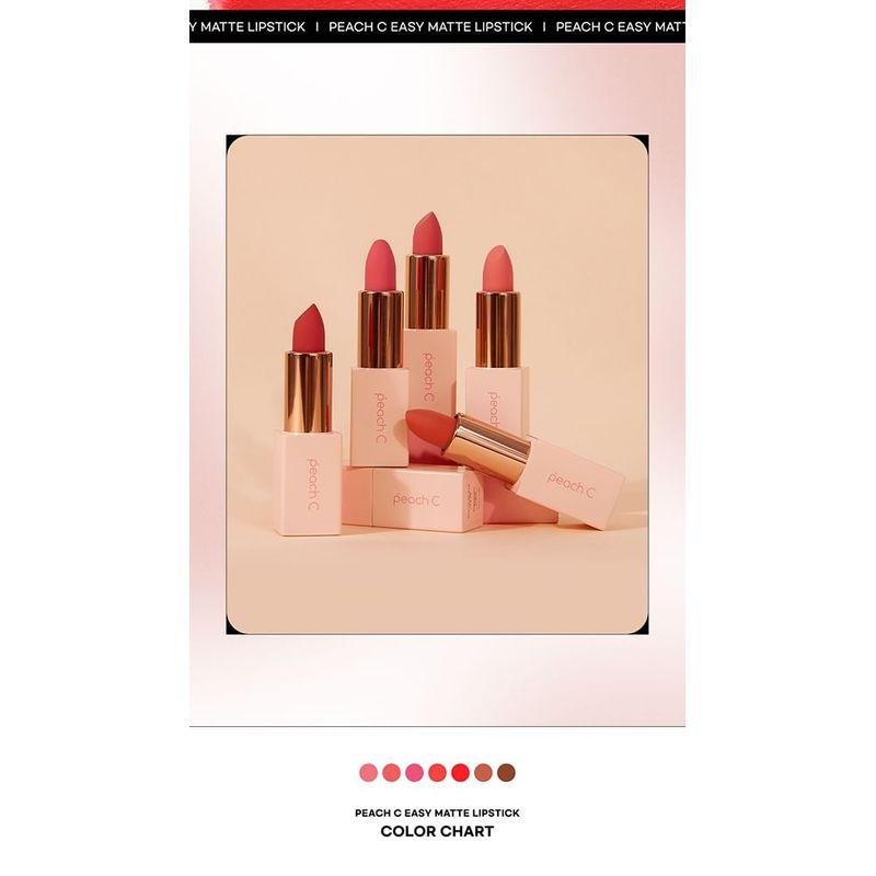 Peach C - Easy Matte Lipstick - 7 Colors
