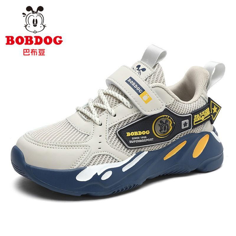 Bobdog Boys  shoes Children s Sneakers New Mesh Breathable Light Shoes Medium Large Boys  28
