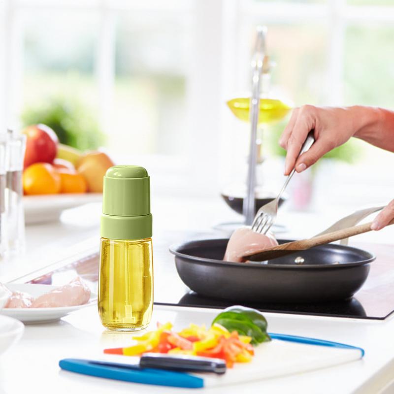 Oil Sprayer Portable Oil Mister Bottle Food Grade Vinegar Spray Bottle For Salad Barbecue Steak Air Fryer