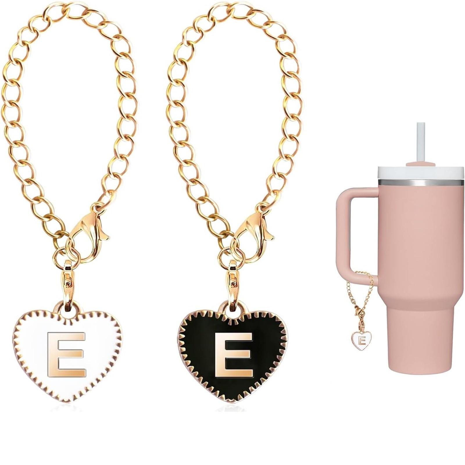 2 шт. аксессуары-подвески с буквами для чашки — фото 6