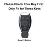 TPU Car Key Case Cover Keychain For Mercedes Benz A C E S Class GLS GLA GLK GLC CLS CLA W204 W221 W212 W205 W176 W463 Accessory