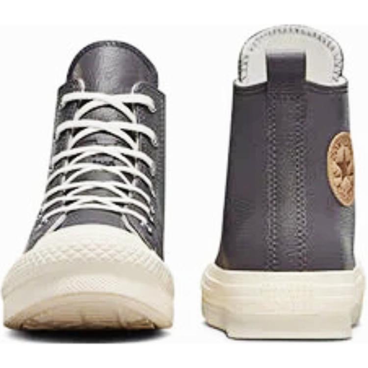 Converse Chuck Taylor All Star EVA Lift Platform Leather Sharkskin/Warm Quarry/Egret Unisex A09259C