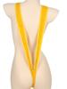 Deep V Neck Monokini One-Piece Bathing Suit Swimsuit Solid Color Bodysuit Swimwear Underwear Women Beach Wear