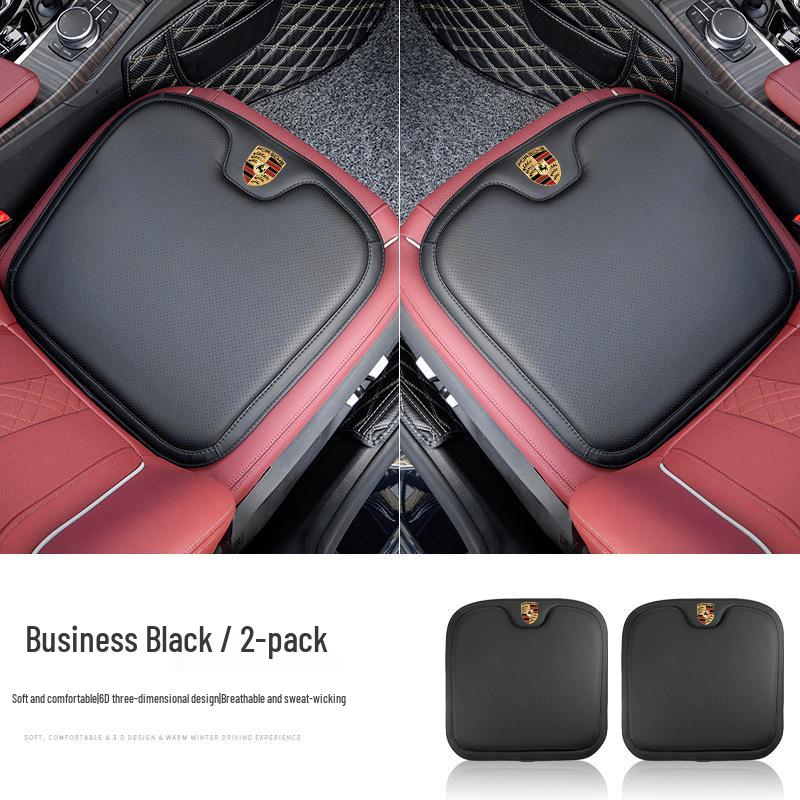 Porsche Sitzzubehör: Ganzjahres-Kissen & Lendenwirbelstützen für Cayenne, Macan, Panamera, 718