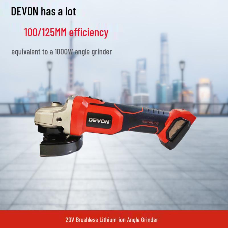 

Daya 2903 Бесщеточная аккумуляторная угловая шлифмашина: Литий-ионный аккумуляторный ручной инструмент для полировки и резки Bare tool