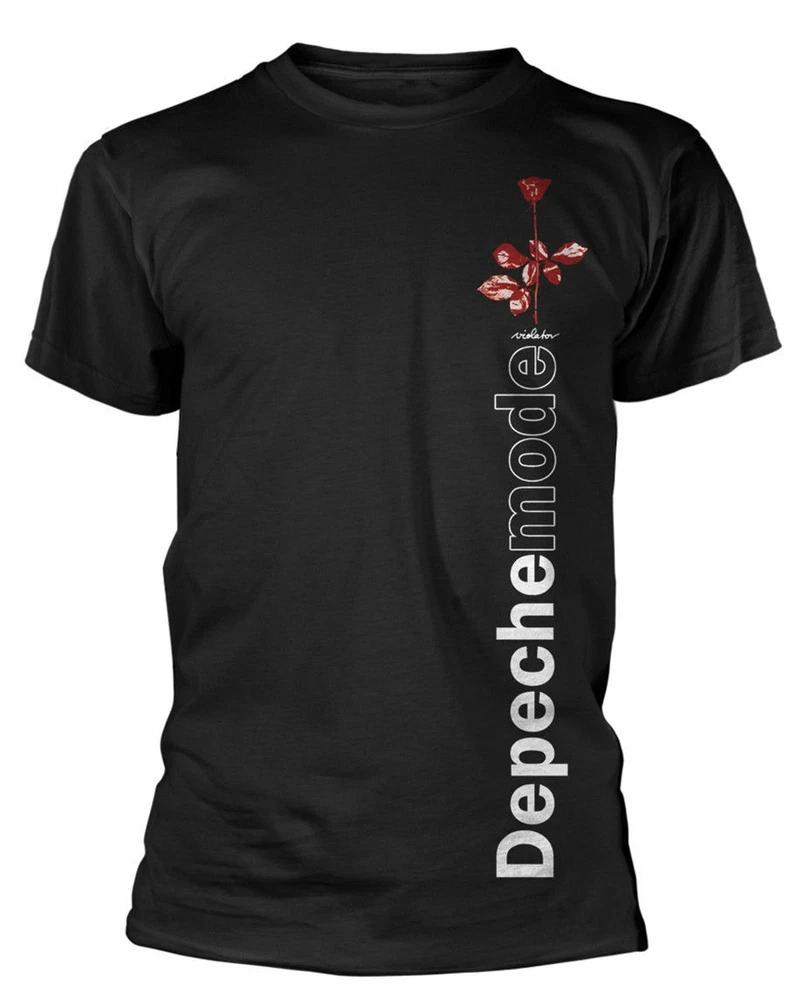 Official Depeche Mode T Shirt Violator Side Rose Black Unisexs Classic Rock Metal 2XL