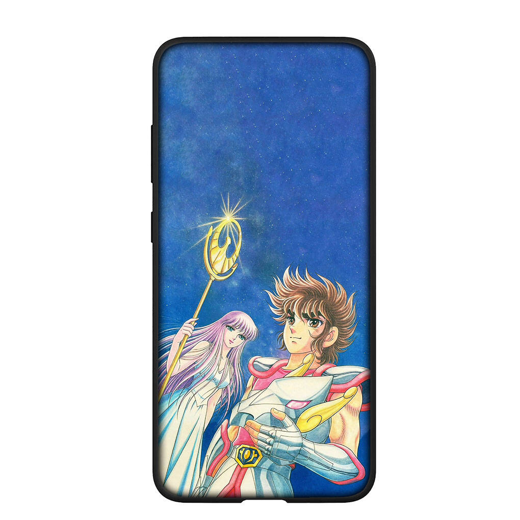 Phone Case for iPhone 17 16 15 Plus XR Huawei P30 P20 Lite Redmi Note 14 12 11 13 Pro Max OPPO A60 A80 A40 A18 A38 A54 Coque Saints Anime Seiyas Cover