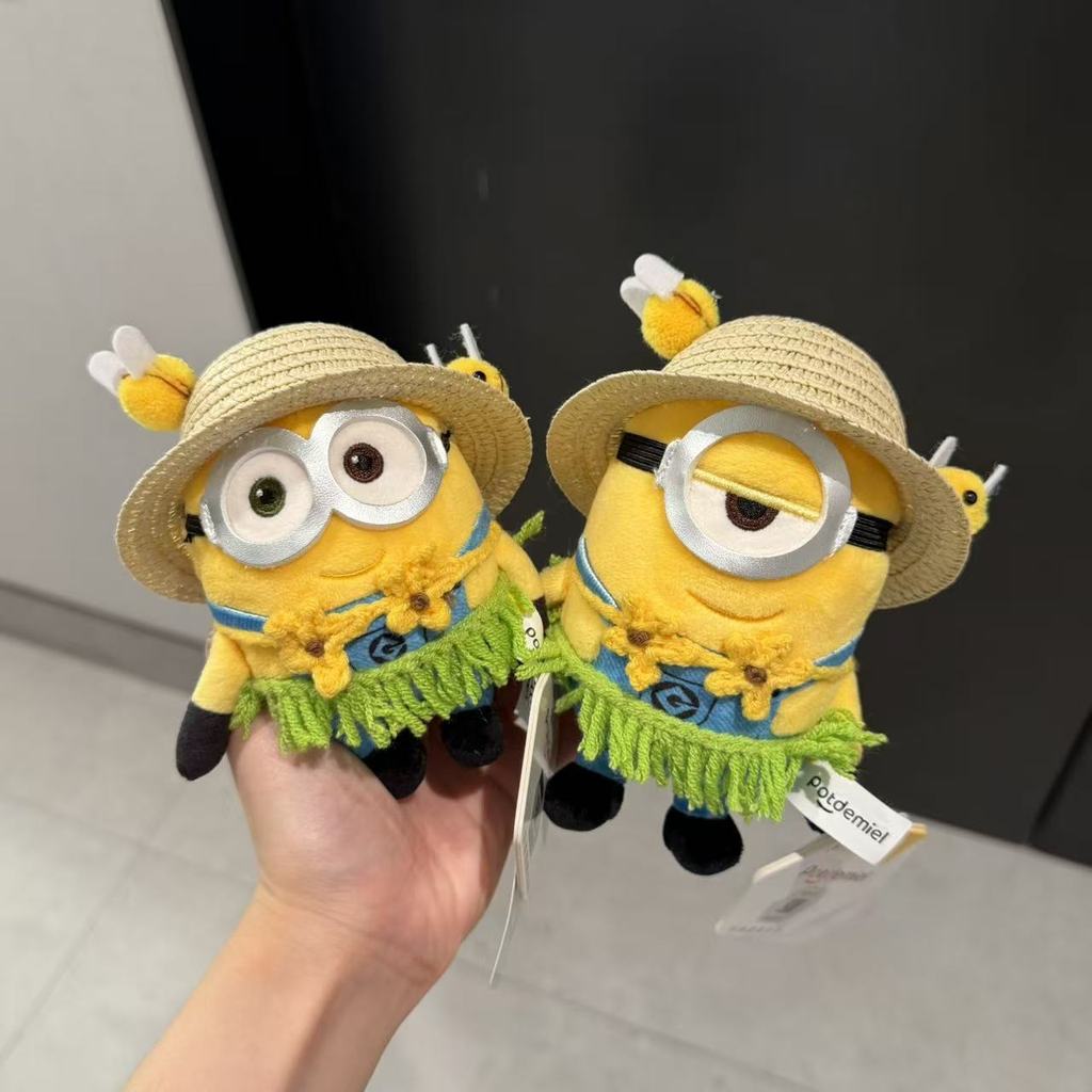 Minions And Monsters Plush Keychain Toy With Cartoon Style For Kids And Collectors