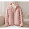 Women Puffer Jacket Plus Size 5XL 6XL 7XL New Spring Autumn Female Ultra Lightweight Packable Hooded Down Coats