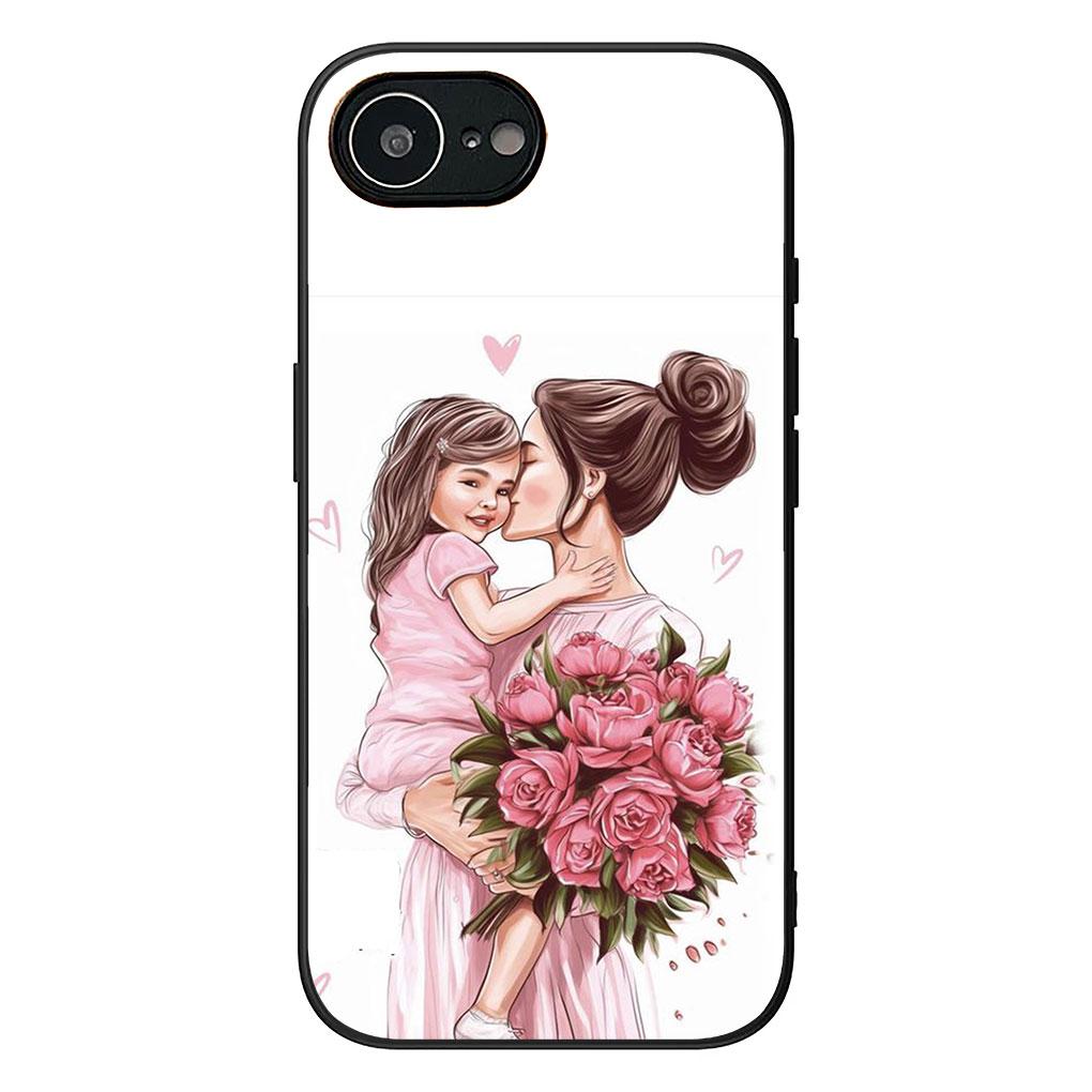 Cover for Samsung Galaxy A05 A06 A14 A50 A51 A52 A12 A13 A17 A70 A07 A25 A26 A56 A23 M53 Case Woman Baby Girl Mom Family Boy