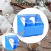 Hanging Box Pigeon Feeder Heavy Duty Two Hole Dove Bird Feeding Case Food for Canaries,