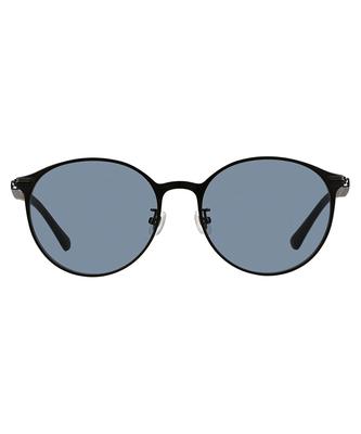 משקפי שמש Zoff Suncut עם מקדשים מגומי ועדשות צבעוניות, מסוגננים, הגנת UV, משקפיים יוניסקס / חיתוך UV 100%, סגנון בוסטון (שחור מט, ZY252G10_14F1)