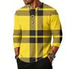 Men's Raglan Sleeve Three,quarter Sleeve Top