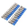 Hot-Sell Wire Stripping & Crimping Pliers Set - Coaxial Cable Cold Press Tool for RG59/RG6 TV Cable with 20 F Heads