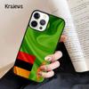 Zambia Flag Soft Phone Case For IPhone 18 17 Air 16 15 14 Max Plus 11 12 13 Pro Max Phone Cover coque Shell Fundas