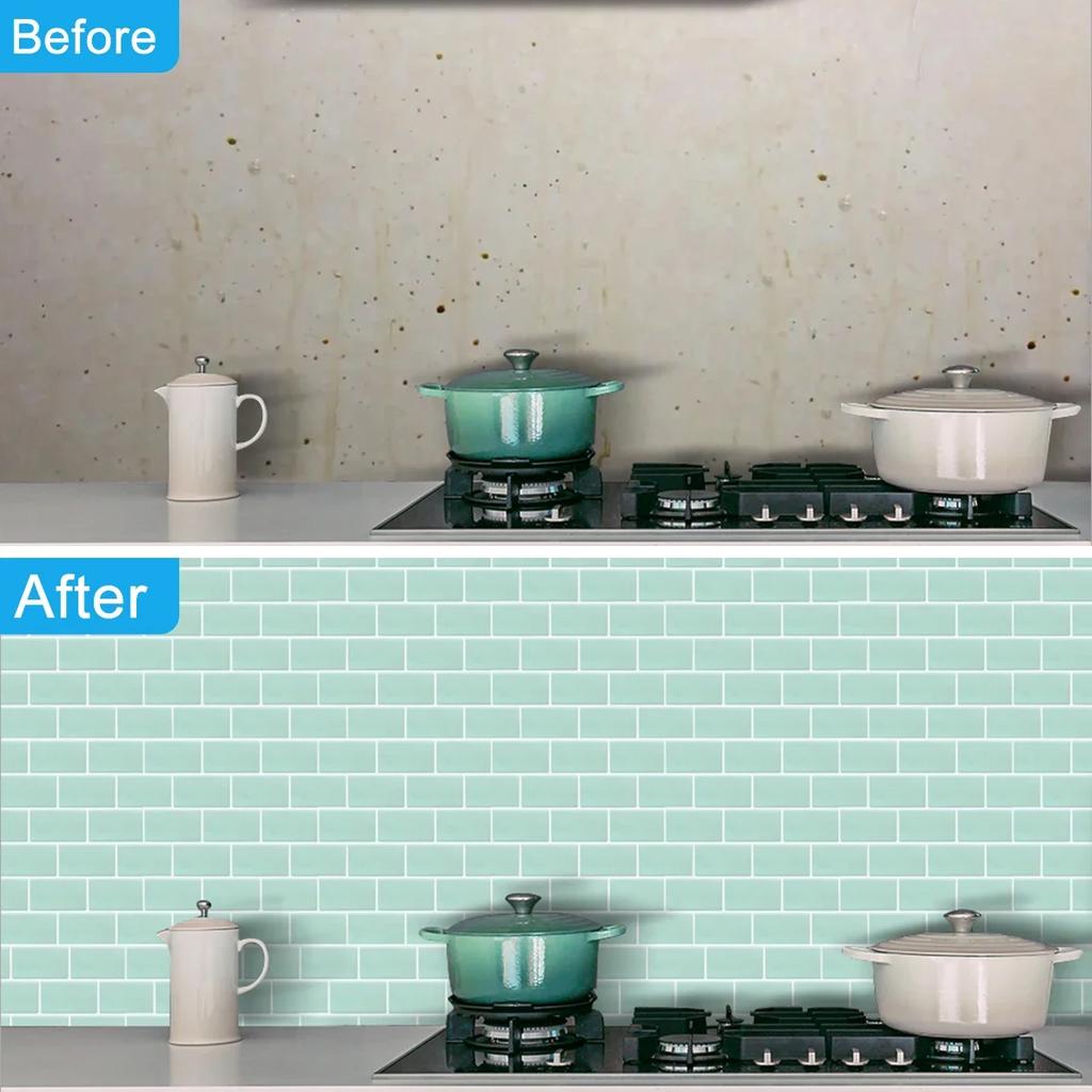 1/10Pcs 3D New waterproof Foam Ceiling Wall Stickers Square Wall Covering Self Adhesive Wallpapers For Kid's Room Living Room