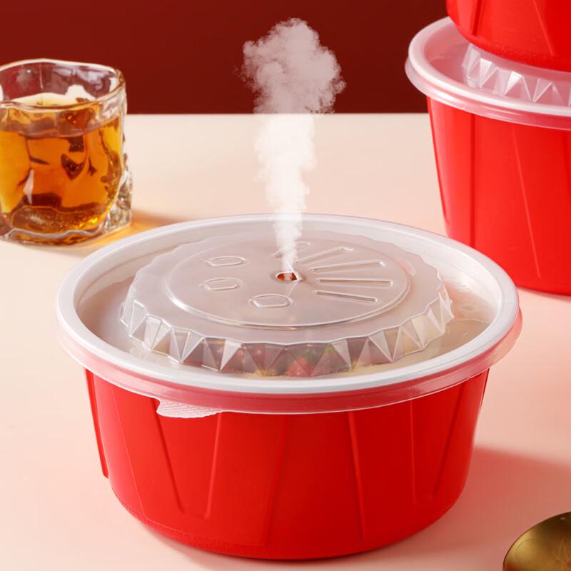 Thickened Corrugated Picnic Bowls and Basins
