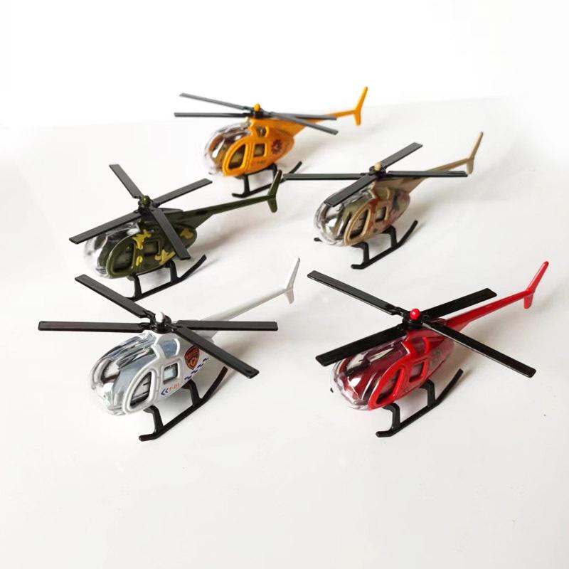 Alloy Military Aircraft Model Decorations Realistic Helicopter Fighter Plane Toy For Boys