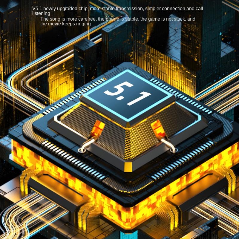 Das neue Bluetooth-Headset Wireless Mini LED Touch Number erscheint im Ohr und kühlt die Ohren