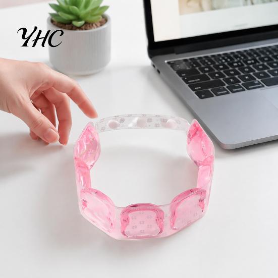 Portable Cooling Neck Ring 1/2Pcs Wrap for Summer, Reusable Adjustable Wearable Ice Pack, Outdoor Accessory Heatstroke Prevention Cooler Collar