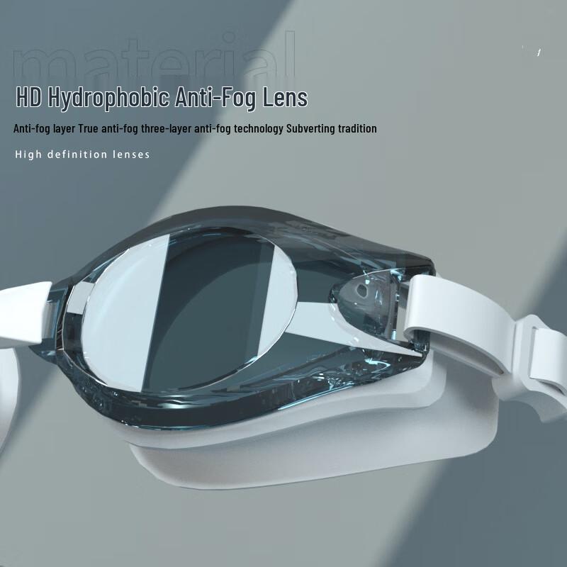 WEZHO Anti-fog Silicone Swimming Goggles Set