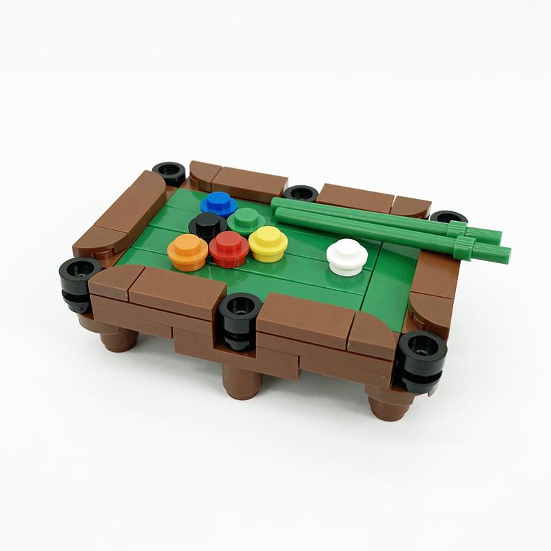 Moc House Furniture Building Blocks City Kitchen Accessories Diy Toys Bed Sofa Piano Bricks Parts Toys For Kids Boys Gifts
