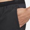 Nike Solid Mid-Waist Elastic Sports Casual Shorts Men Bottoms Black FN2992-010