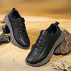 Shoes for Men  Leather Shoes Loafers Fashion Leather Shoes Sports and Leisure Height Increasing Soft and Comfortable New