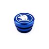 Universal Aluminum Alloy Ignition Cap Button Car Cigarette Lighter Cover 12V Replacement Dustproof Plug For Skoda and Most Cars