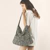 Rabbit eco bag_Mono ripple