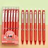 Schwarzer, Blauer, Roter löschbarer Klick-Gelstift 0,5 mm – Momele Studenten Edition