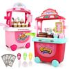 24pcs Removable Storage Children's Pretend Play Toys Ice Cream Parlour Toy Set  Kid's Activity