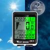 WEST BIKING 5 Sprachen Kabellos Wasserdicht Multifunktionaler Fahrradcomputer Cycling MTB Kilometerzähler Rennrad Stoppuhr Tachometer