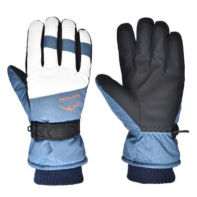 Autumn and Winter Men's and Women's Velvet Thickened Thermal Gloves