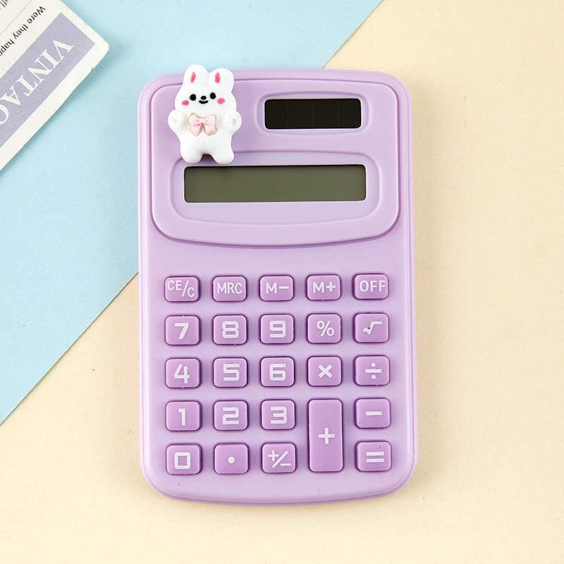 Cartoon Mini Cute Portable Calculator for School and Office