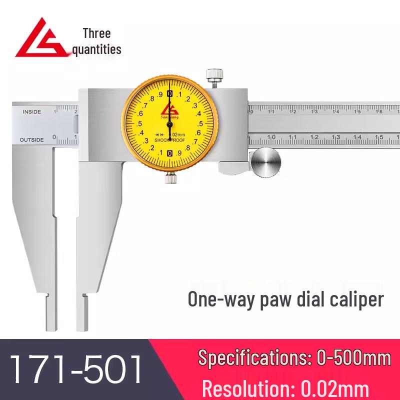 Sanliang High-Precision Stainless Steel Dial Caliper