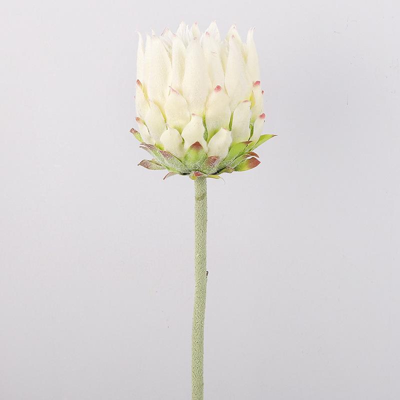 Home wedding decoration ornament wedding photography props simulation king flower simulation flower белый