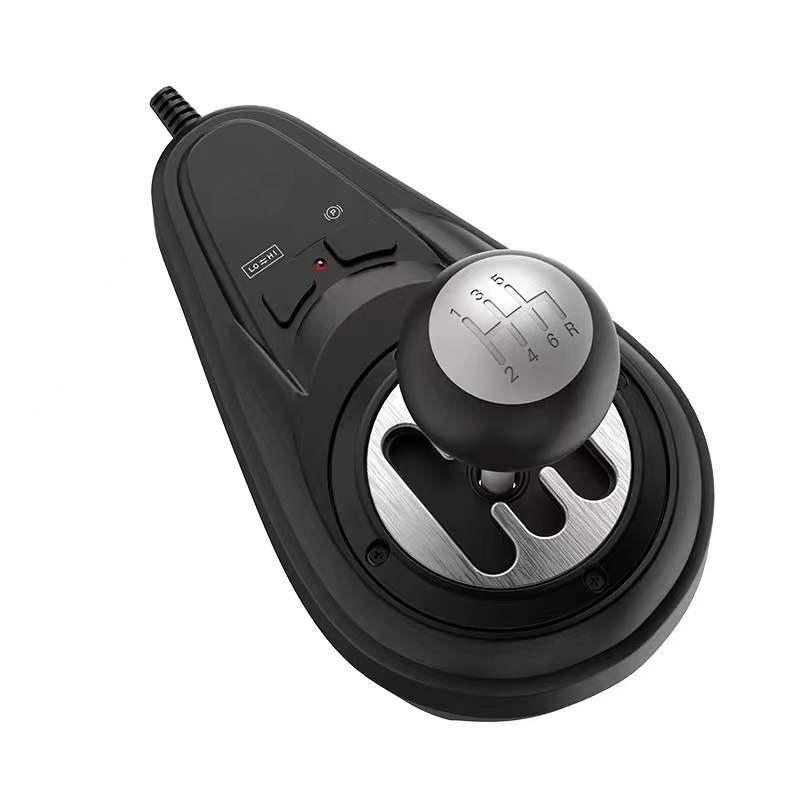 For PXN-V10 Force Feedback Racing Game Steering Wheel 900-degree Compatible PC